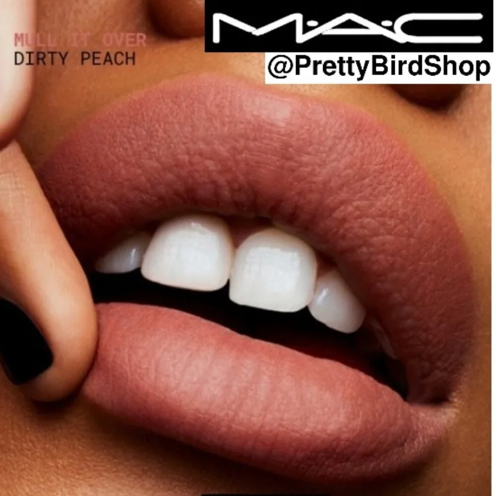 MAC MULL IT OVER 314 Lipstick NIB Powder Kiss new coral